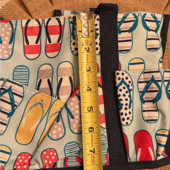 Thirty-One Flip-Flop Print Tote Bag-new - Picture 4 of 4